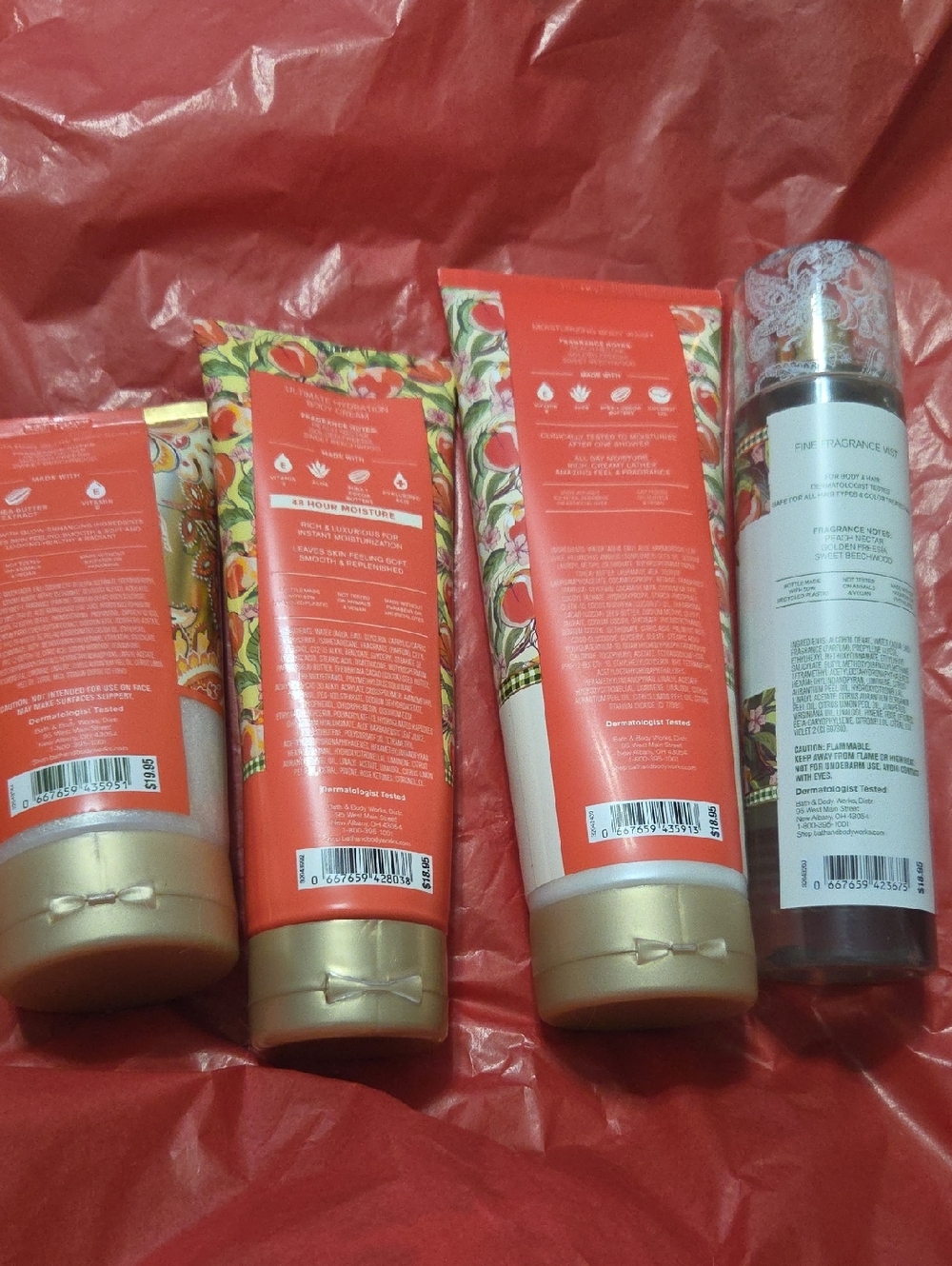 Peach Blossom & Nectar Moisturizing Body Care Set - Vera Bradley Bath&Body Works - Picture 8 of 8